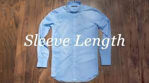 Before you learn how to measure sleeve length, there are a few things you need to know about reading dress shirt sizes. How To Measure Your Shirt Sleeve Length Youtube