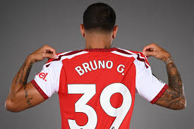 Why does Bruno Guimaraes wear the number 39?