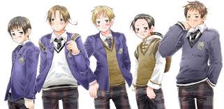 Resultado De Imagen Para Hetalia Gakuen England Hetalia
