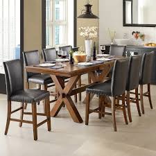 Wicker plate holders fit around the salad plate, topped by a translucent gray bowl. Crossridge Counter Height Stool Sam S Club Counter Height Dining Sets Dining Table Marble Dining Table Set