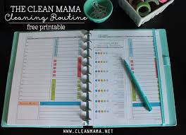 The Clean Mama Cleaning Routine Free Printable Clean Mama