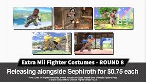 They were confirmed as playable characters on june 12th, 2018 with their . Smash Bros Ultimate Is Adding Ff7 And Geno Mii Fighter Costumes Gamespot