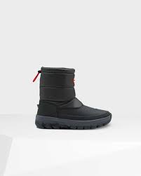 From black to tan and flat to heeled, our latest styles go with everything. Hunter Original Insulated Short Snow Boots Cheap Sale Online Black Snow Boots Womens