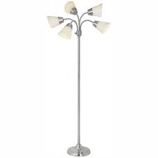 Your order will be dispatched together when the backordered item(s) is restocked. Hampton Bay Title 20 66 In H Brushed Nickel 5 Head Integrated Led Floor Lamp Af37917r Ca The Home Depot