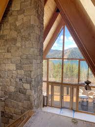 The Finished Fireplaces At The Cabin