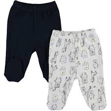2 Pack Navy White Bears Leggings Newborn Babies Ackermans Navy And White Newborn Baby Newborn