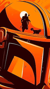 The Mandalorian Wallpaper Iphone Android Star Wars Poster Star Wars Wallpaper Star Wars Art