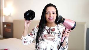 تجربة alia awwe في تجفيف الشعر مع الحفاظ عليه باستخدام مجفف الشعر الذكي من rush brush youtube
