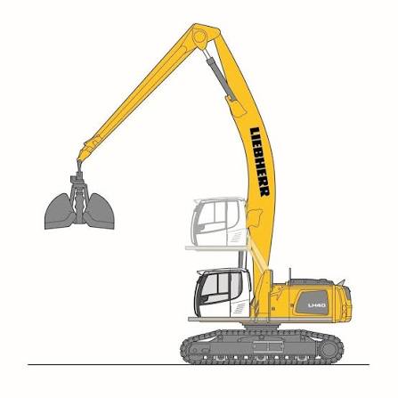 Liebherr LH-40-HR Port Litronic Material Handler