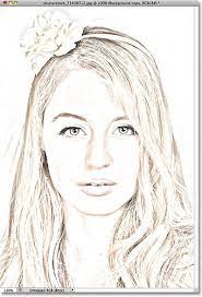 What if you can use the best photoshop effects online right in your browser? Portrait Photo To Color Sketch Photoshop Tutorial