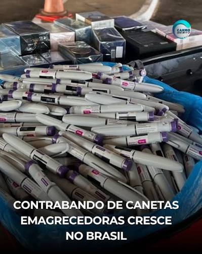 💊 Canetas emagrecedoras, anabolizantes, hormônios injetáveis e outros medicamentos de uso controlado foram encontrados em um carro que passava pela BR 101 na tarde desta quinta-feira (26). A Polícia Rodoviária Federal divulgou