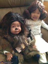 Baby Chewbacca And Little Leia Halloween Costumes How To Guide