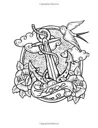 Amazon Com Modren Tattoo Coloring Book Modern And Neo Traditional Tattoo Designs Including Tattoo Coloring Book Traditional Tattoo Design Traditional Tattoo