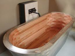 35 super epic wooden bathtub design