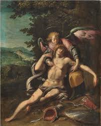 San sebastiano est un nom partagé par plusieurs communes italiennes. Italian School 17th Century San Sebastiano Curato Da Un Angelo Mutualart