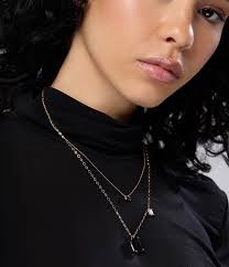 Midnight Collier Ginette Ny Collier Ginette NY Collier Midnight Mini Blue  Sandstone Or Rose Dès 650