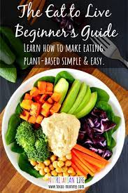 The Eat To Live Beginner S Guide Plant Based Diet Meal Plan Plant Based Diet Recipes Eat To Live Diet