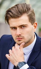 Image result for round face haircut men