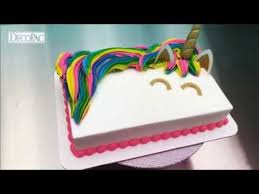 I then stuck the 2 cake pans in the oven for the suggested time stated on the cake mix box. How To Create A Colorful Unicorn Mane On A Unicorn Cake Unicorn Birthday Cake Unicorn Cake Diy Unicorn Cake