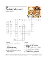 Month in which thanksgiving is celebrated. Insects Crossword Puzzles Lesson Plans Worksheets