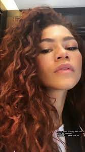 Zendaya Zendaya Hair Zendaya Red Hair Goddess Hairstyles
