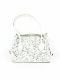 Details About Tods Women White Leather Tote One Size