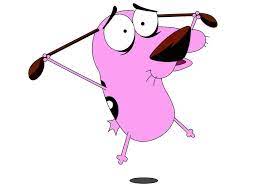 Courage The Cowardly Dog By Brigz7071 On Deviantart Cartoon Network Art Cute Cartoon Wallpapers Cartoon Wallpaper