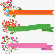 La Bandera De Tres Colores De Cinta De Flor De Primavera Vector De Material Decoracion De Flores De Primavera Orange Png Y Vector Para Descargar Gratis Png Bandera De Tres