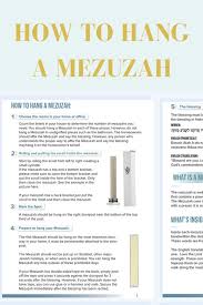 How to hang a mezuzah. How To Hang A Mezuzah In Your Home Mezuzah Judaica Kiddush
