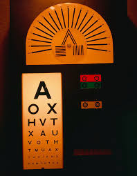 Opticians Chart Used For Various Eye Tests