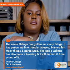 The name Odinga has gotten me many things. It has gotten me into trouble,  abused, blamed for many things and persecuted. The name Odinga has also  been a blessing and I will