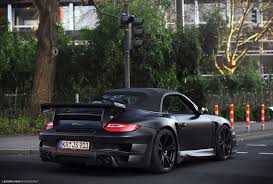 Porsche 997 Techart Gt Street R Cabriolet Porsche Matte Black Cars Dream Cars