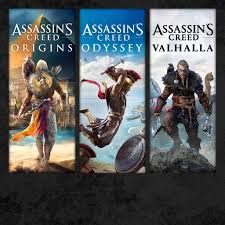 Official uk assassins creed valhalla account. Assassin S Creed Bundle Assassin S Creed Valhalla Assassin S Creed Odyssey And Assassin S Creed