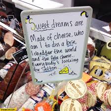 More sweet dreams are made of this memes… Sweet Dreams Are Made Of Cheese Starecat Com