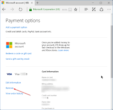 Before you invest, read our advice on store cards and whether a general credit card might be a better fit. Remove Credit Card Info From Windows Store In Windows 10
