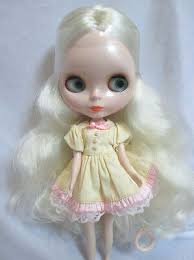 Takara 12" Neo Blythe White Hair Nude Doll from Factory TBO290
