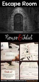 Romeo And Juliet Escape Room Review Activity Teaching Shakespeare Freshman English English Classroom