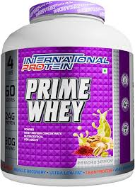 Buy International Protein Prime Whey 4lbs Pistachhio Saffron Online at Low Prices in India - Amazon.in