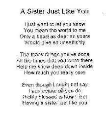 Sister Poem on Pinterest via Relatably.com
