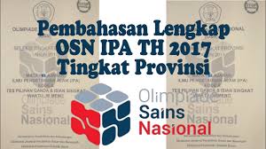 Kompetisi ini adalah salah satu wadah strategis untuk mengembangkan daya nalar, kemampuan memecahkan masalah, kreativitas, dan sportivitas siswa. Full Pembahasan Soal Olympiade Sains Nasional Osn Ipa Sd Tahun 2017 Seleksi Tingkat Provinsi Youtube