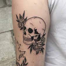 Jolly rogers, or the popular skull and cross. Inside To Out Tattoo By Lydia Marier Montreal