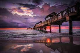 Sunset Prints Sunset Pier 60 Clearwater Florida By Rising Lotus Photography By Marilyn Shambl Clearwater Beach Florida Florida Photography Florida Vacation