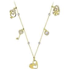 Altin Sans Kolyesi Asl H10 035 Ys Altin Kolye Moda Taki Kolyeler