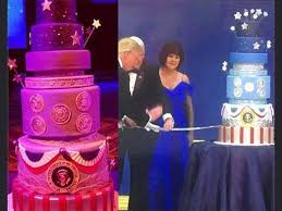 Skipping on getting a cake is okay too. Obama Was Trump S Inaugural Cake A Rip Off Of Obama S 2013 Cake The Economic Times