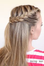 How to master a perfect french braid. Braid 11 Half Up French Braids
