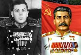 Ио́сиф виссарио́нович ста́лин (настоящая фамилия — джугашви́ли, груз. Syn Stalin Stal Generalom V 25 Let