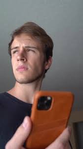 New Phone Who Dis? Premium Leather iPhone Cases by Bullstrap #newphone #fyp  #whodis #transition