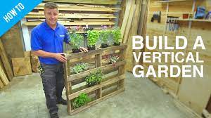 Of you can build a freestanding vertical garden structure from scratch. How To Build A Diy Vertical Wall Garden Youtube