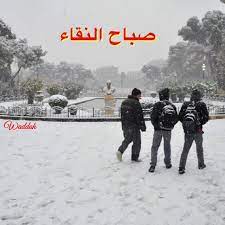 جميل ان يملأ الثلج الدروب ولكن الأجمل أن يسكن البياض القلوب صباحكم نقي أبيض كقلوبكم أحبتي وأصدقائي greetings save