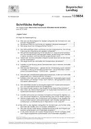 Http Www1 Bayern Landtag De Www Elantextablage Wp18 Drucksachen Schriftliche 20anfragen 18 0009654 Pdf